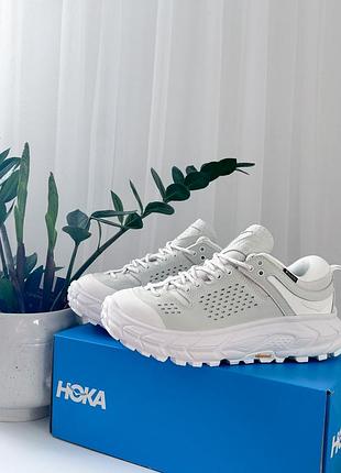 Hoka one one tor ultra low gore-tex 'white nimbus cloud'