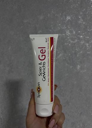Догляд за ногами spirosan spier & gewrichts gel для м'язів та суглобів