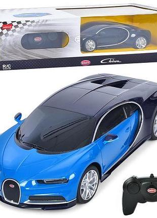 Машина 76100 (9шт)bugatti,19см,р/к,2,4g,1:24,аморт,2 кольори, на бат-ці,,в кор-ці 38-10-12см