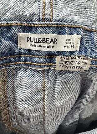 Джинсовий комбінезон жіночий pull&bear блакитний 4
