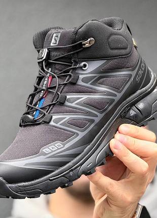 Кроссовки зимние salomon xt-6❄️ хутро