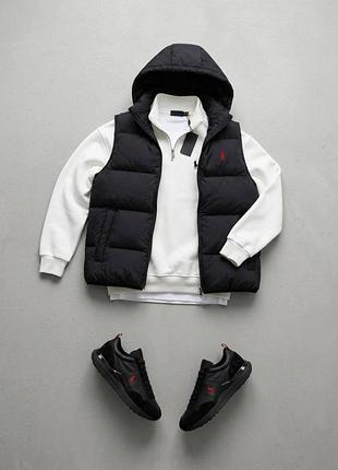 Жилетка polo ralph lauren ⬛️