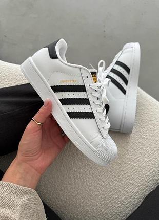 Кросівки adidas superstar black/white 🤍