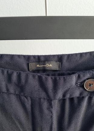 Вовняні жіночі брюки 38 massimo dutti 3