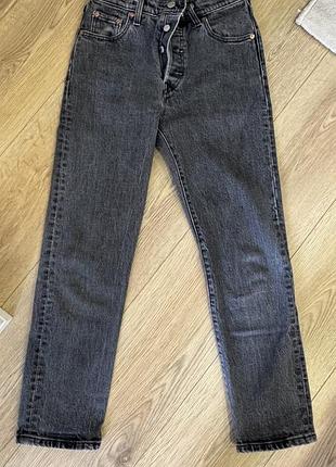 Джинси жіночі levi’s 501 сірі 3