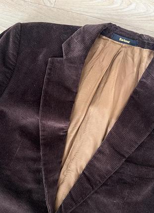 Піджак чоловічий barbour коричневий 2