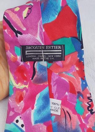 Галстук с принтом абстракция jacques estier 3