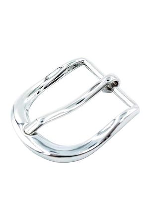 Классическая ременная пряжка 30 мм, цвет хром weatro prj-30cm-0044