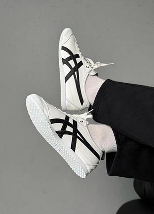 Кросівки asics onitsuka tiger mexico white/black 🤍 8