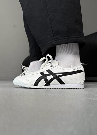 Кросівки asics onitsuka tiger mexico white/black 🤍 4