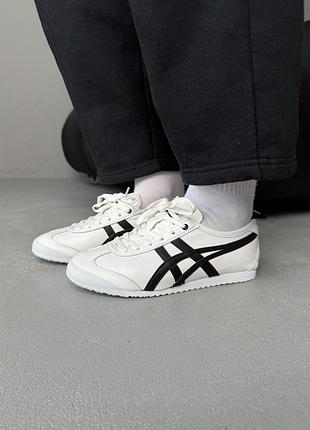 Кросівки asics onitsuka tiger mexico white/black 🤍 5