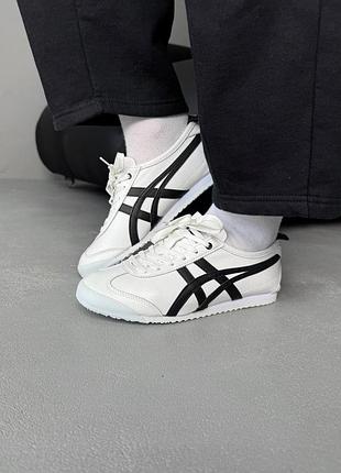 Кросівки asics onitsuka tiger mexico white/black 🤍 6
