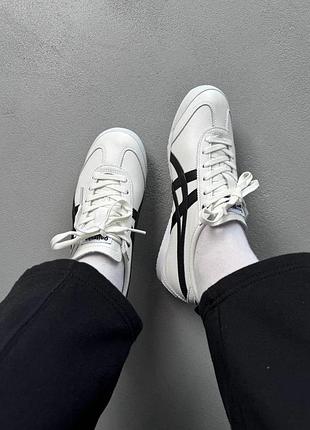Кросівки asics onitsuka tiger mexico white/black 🤍 9