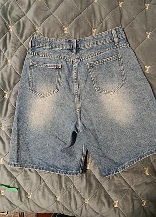 Шорты джинсовые baggy 2