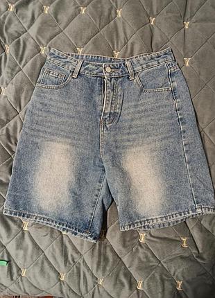 Шорты джинсовые baggy