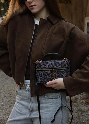 Сумка gaby vanity textile shoulder bag leo/grey 2
