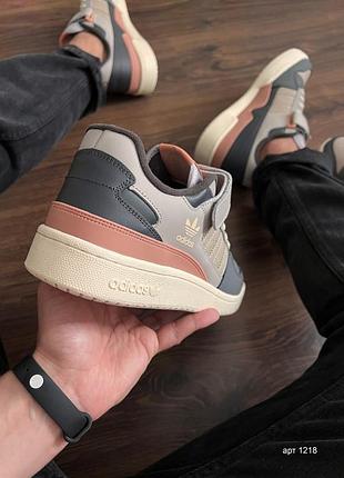 Кожаные кроссовки adidas 7