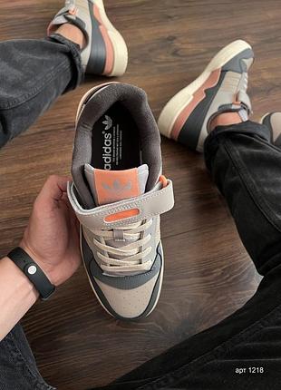 Кожаные кроссовки adidas 6