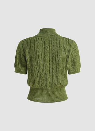Светр з коротким рукавом, гольф 3