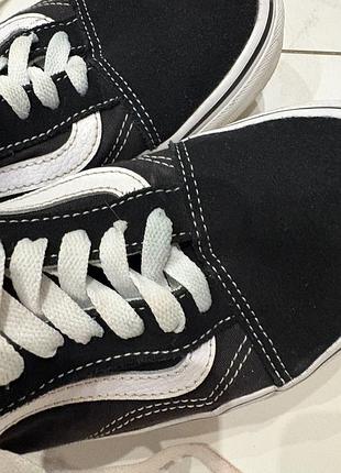 Кеди vans чорні 2