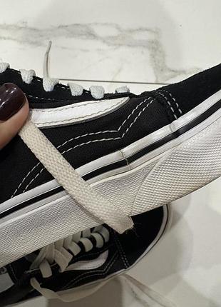 Кеди vans чорні 3