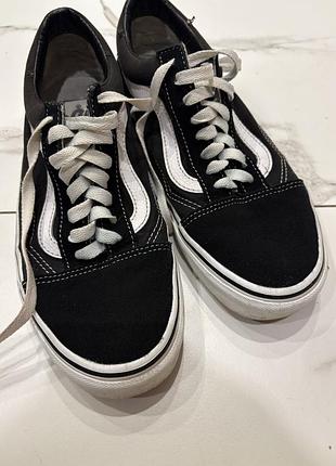 Кеди vans чорні