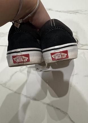 Кеди vans чорні 5