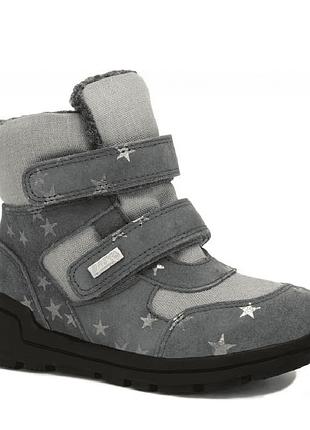 Зимние ботинки для девочки bartek brtktex waterproof 11036103, размер 24 (15,8 см.)