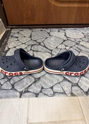 Шльопанці дитячі crocs c8 сині 3