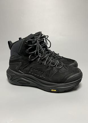 Зимові трекінгові черевики на гортексі hoka one one kaha 3 low gtx gore-tex vibram оригінал 1162530 bblc