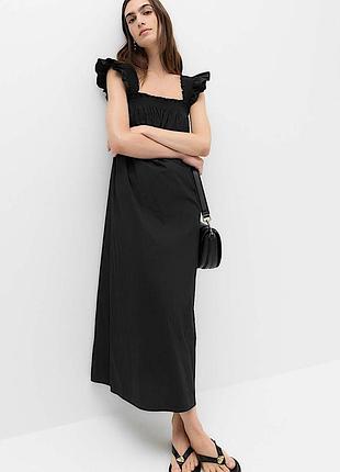 Бавовняна довга сукня m&s 14