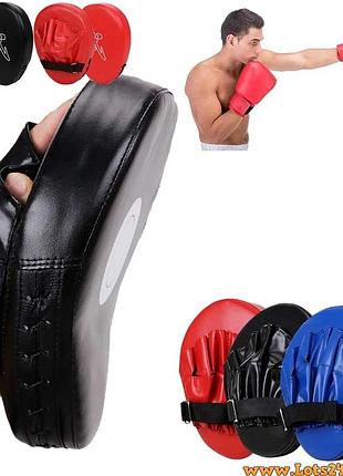 Лапа боксерська пряма rka mma чорна маківара для єдиноборств лапа для боксу маківара лапа для карате маківара лапа для тхеквондо