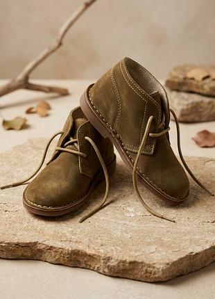 Детские ботинки massimo dutti — новые
