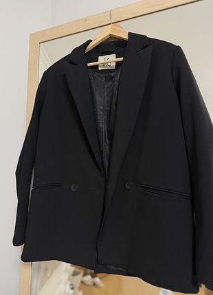 Піджак жіночий чорний oversize