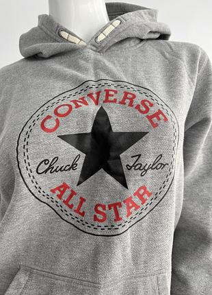 Худі converse all star сіре, підліткове, розмір xs