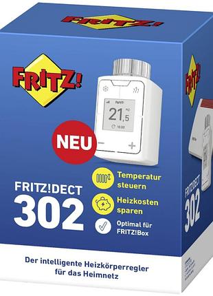 Розумний термостат fritz!dect 302 для батареї опалення радіатора avm