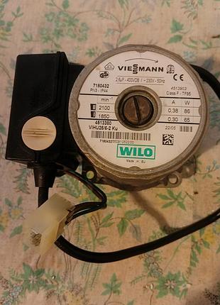 Циркуляционный насос wilo vihu25/6-2 ku (viessmann 7825097)