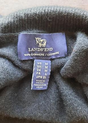 Lands'end водолазка 100% кашемир 8