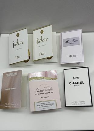 ✨ набір із 6 парфумерних пробників dior chanel ☝️ відправка здійснюється після повної оплати на карту.
