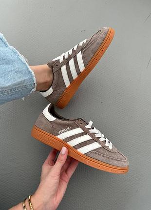 Кросівки   adidas spezial коричневі жіночі