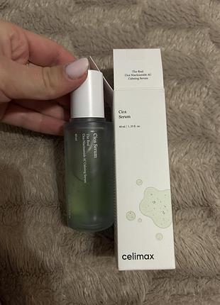 Celimax -заспокійлива сироватка з ніацинамідом , the real cica niacinamide ac calming serum - 40мл