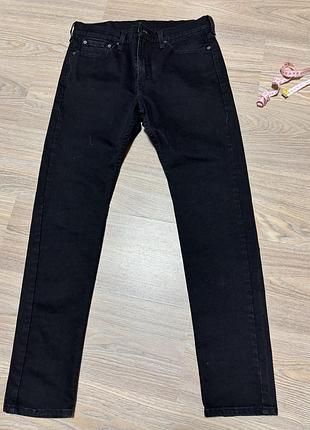 Джинси чоловічі levi’s чорні, розмір 32