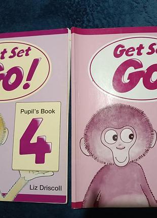 Комплект підручник+робочий зошит get set go 4