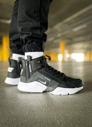 Чоловічі кросівки nike huarache acronym “black/white” / smb+ 🔗