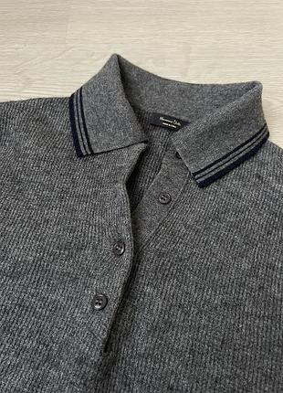 Вовняний лонг поло massimo dutti 8