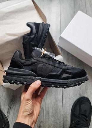 Чоловічі кросівки lacoste elite active black