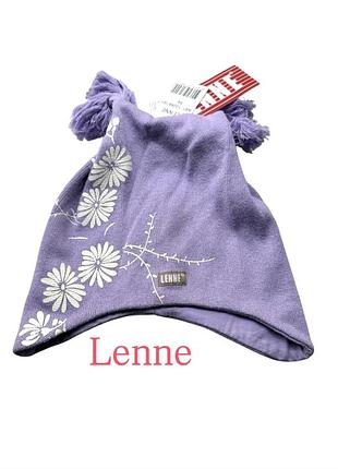 Нова з бірками демісезонна шапка для дівчинки lenne на 54 см (обхват голови)