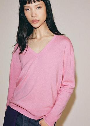 Светр жіночий рожевий мʼякий zara new