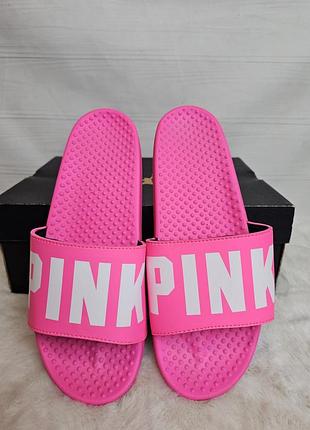 Шлепанцы pink victoria secret 38 размер