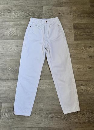 Джинси білі zara